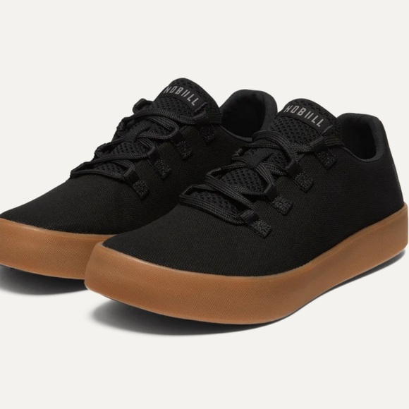 NoBull Women's Recs Canvas - Black Gum / size 8 women’s lifting gym workout flat - Picture 3 of 10